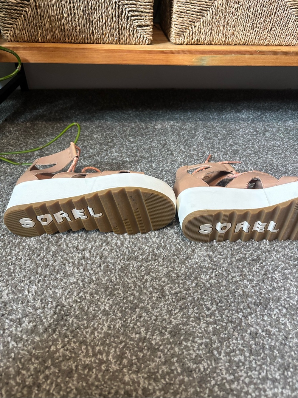 Women’s Sorel Cameron Flatform Lace sandals | Size 8 - Picture 6 of 7